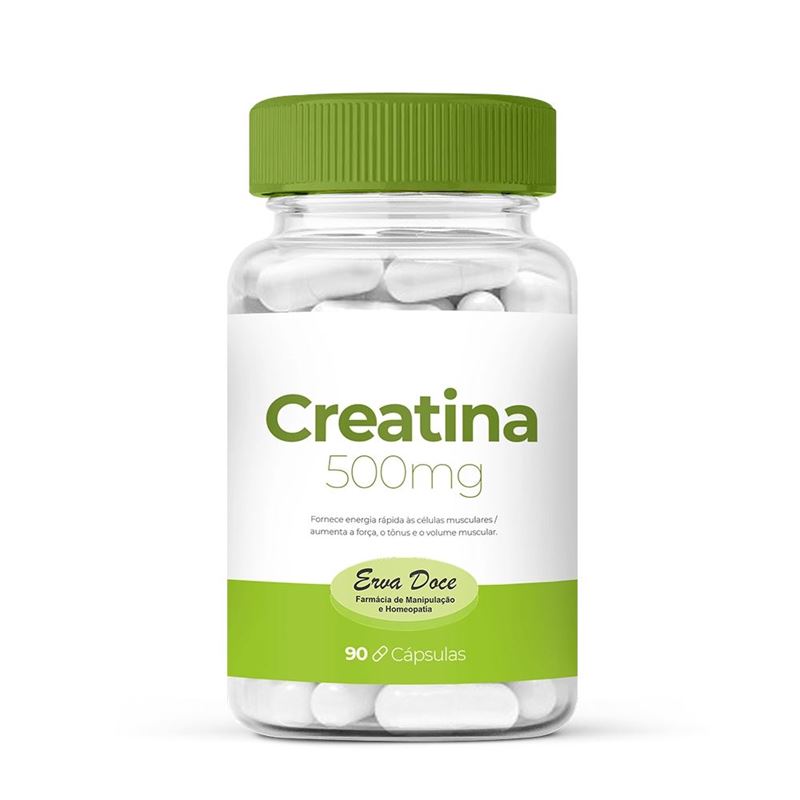 Creatina 500mg 90 Cápsulas