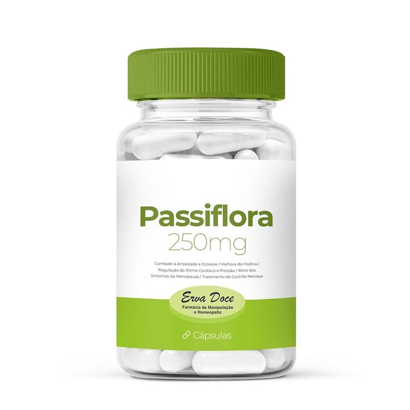 Passiflora 250mg em Cápsulas