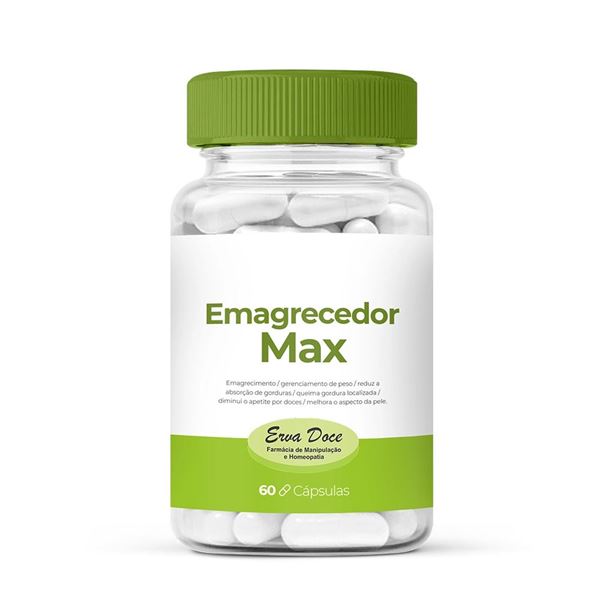 Emagrecedor Max 60 Cápsulas