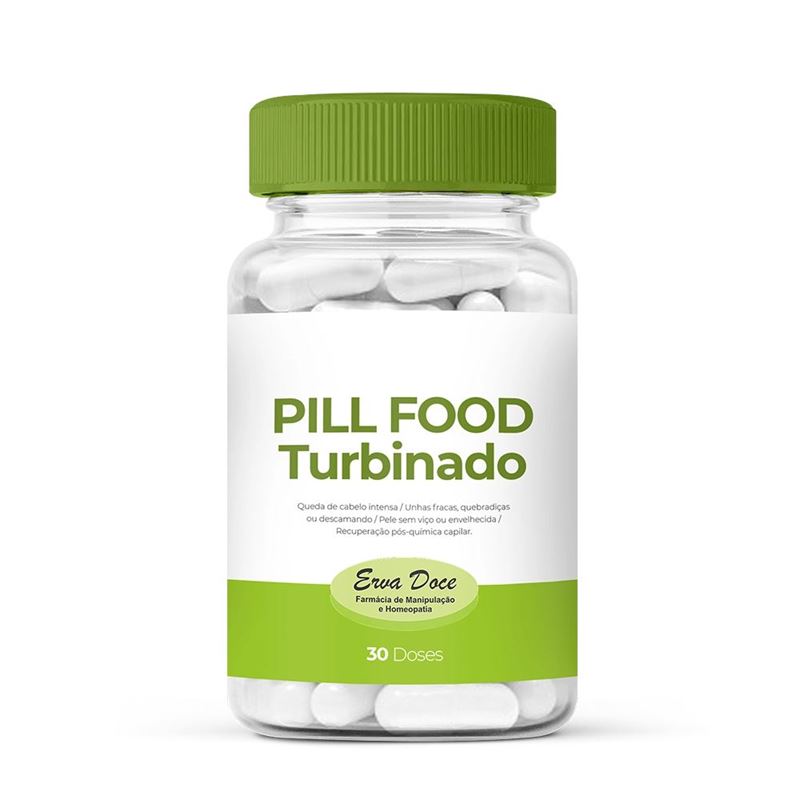 Pill Food Turbinado 30 Doses