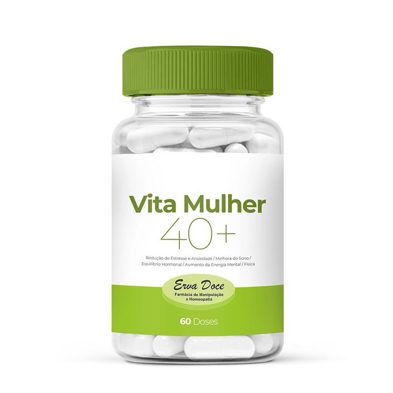 Vita Mulher 40+ 60 Doses