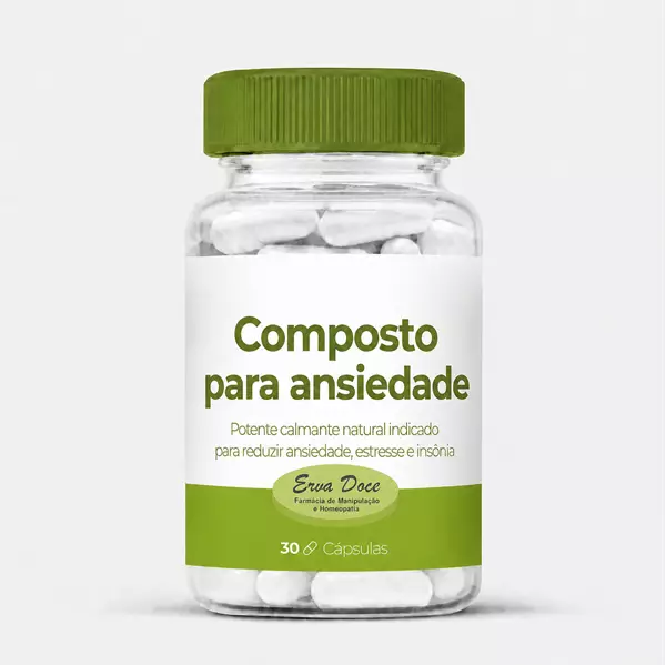 Composto para ansiedade 30 Doses