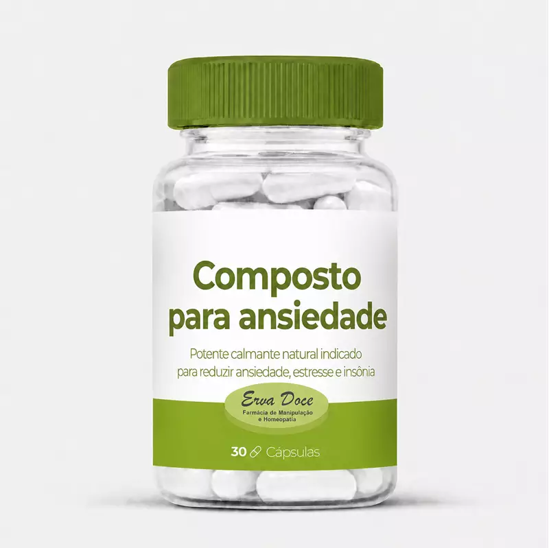 Composto para ansiedade 30 Doses