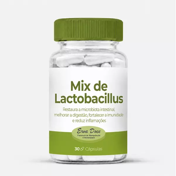 Mix de Lactobacillus 30 Capsulas