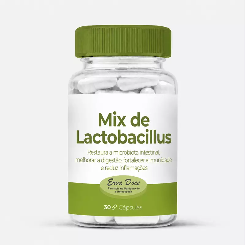 Mix de Lactobacillus 30 Capsulas