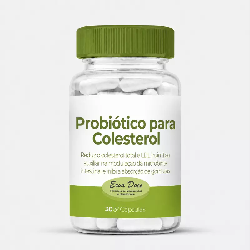 Probiótico para colesterol 30 Cápsulas