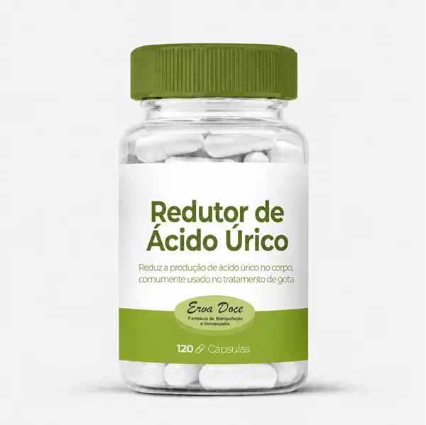 Redutor de Ácido Úrico 120 Cápsulas